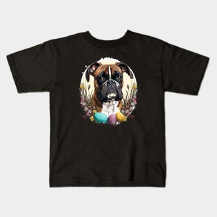 Boxer easter day Kids T-Shirt